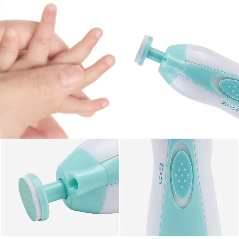 Multifunctional Baby Electric Nail Trimmer