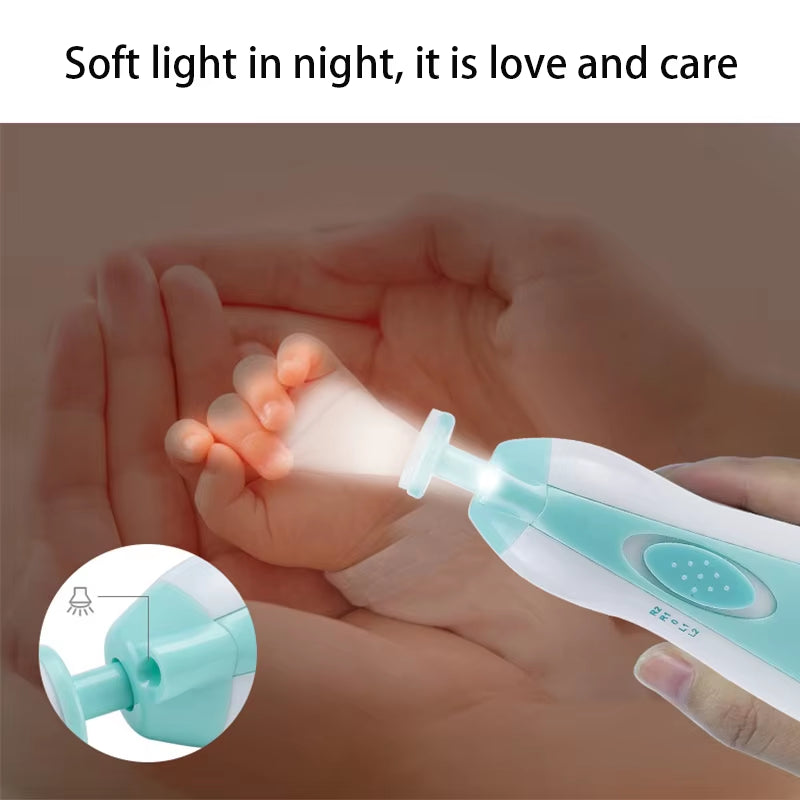 Multifunctional Baby Electric Nail Trimmer