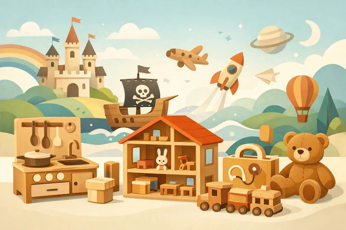Wooden Pretend Play Toys That Grow Imaginations