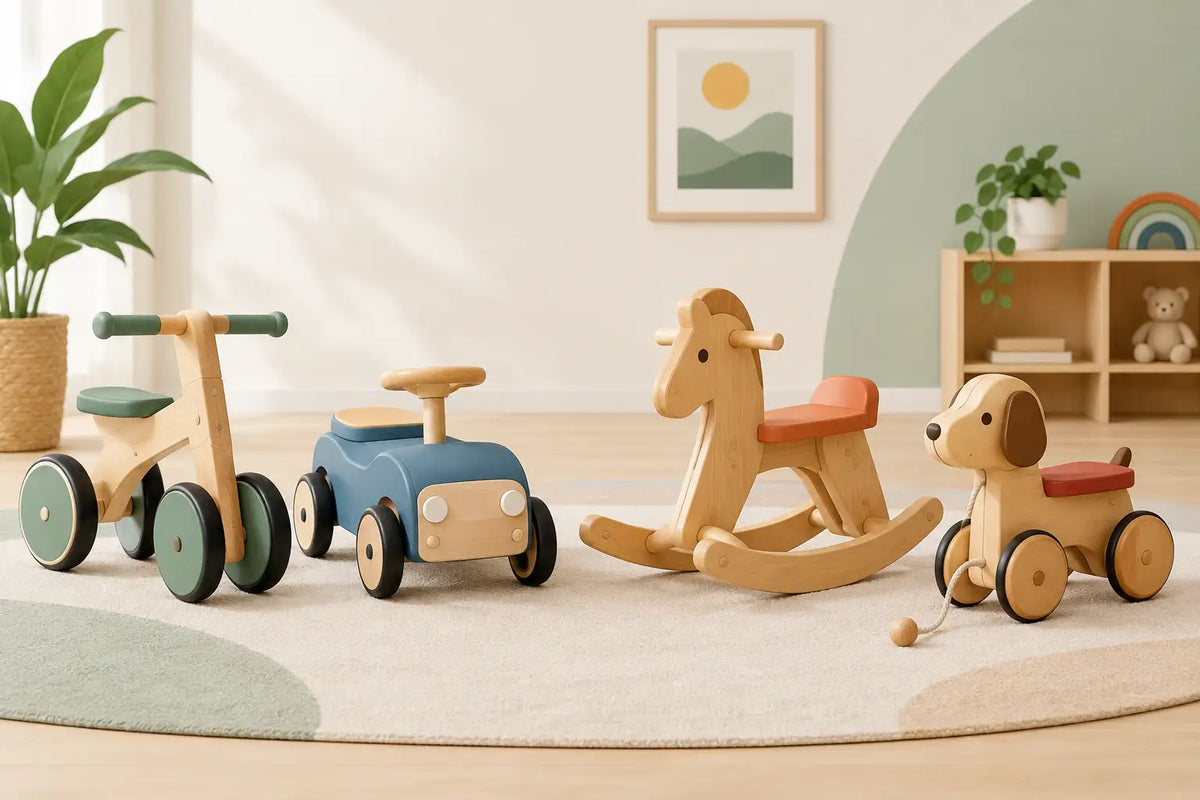 Best Wooden Ride On Toys for Growing Toddlers