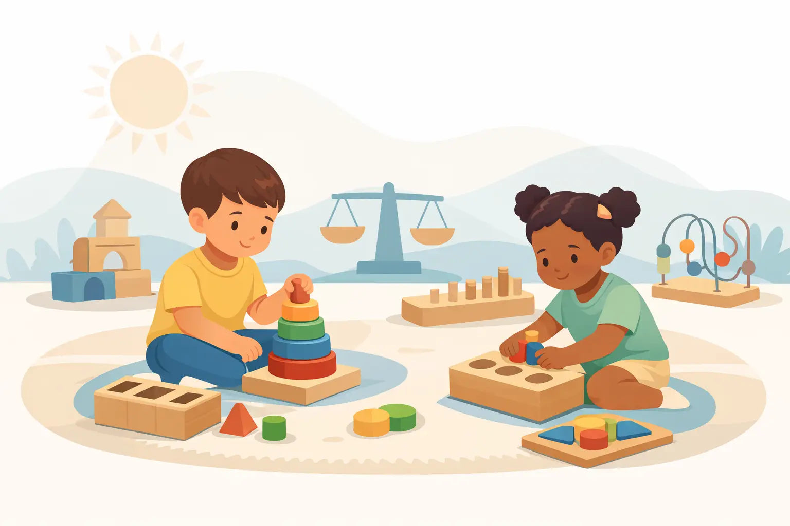 How Do Montessori Toys Work for Young Children?