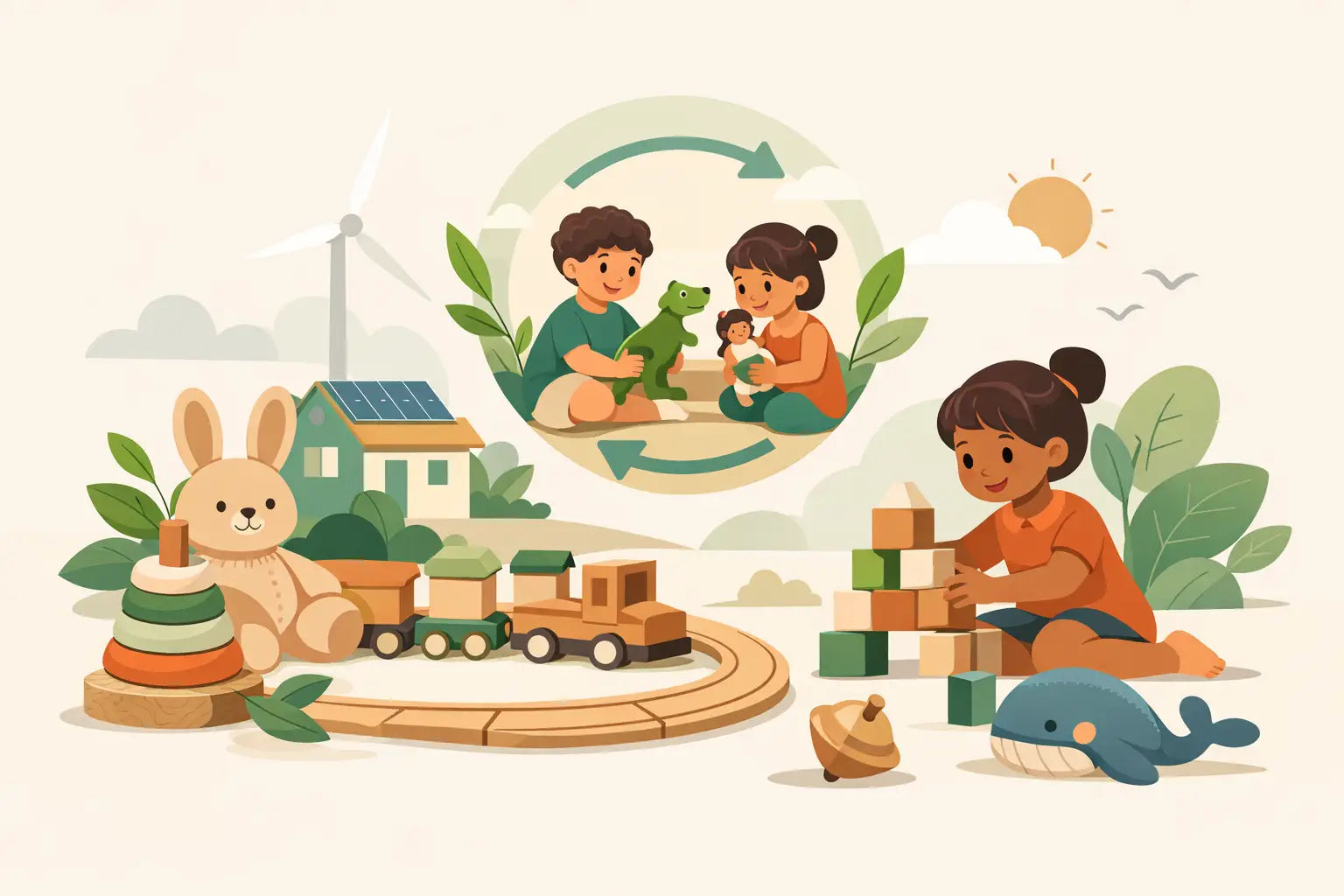 Sustainable Toys That Children Return To