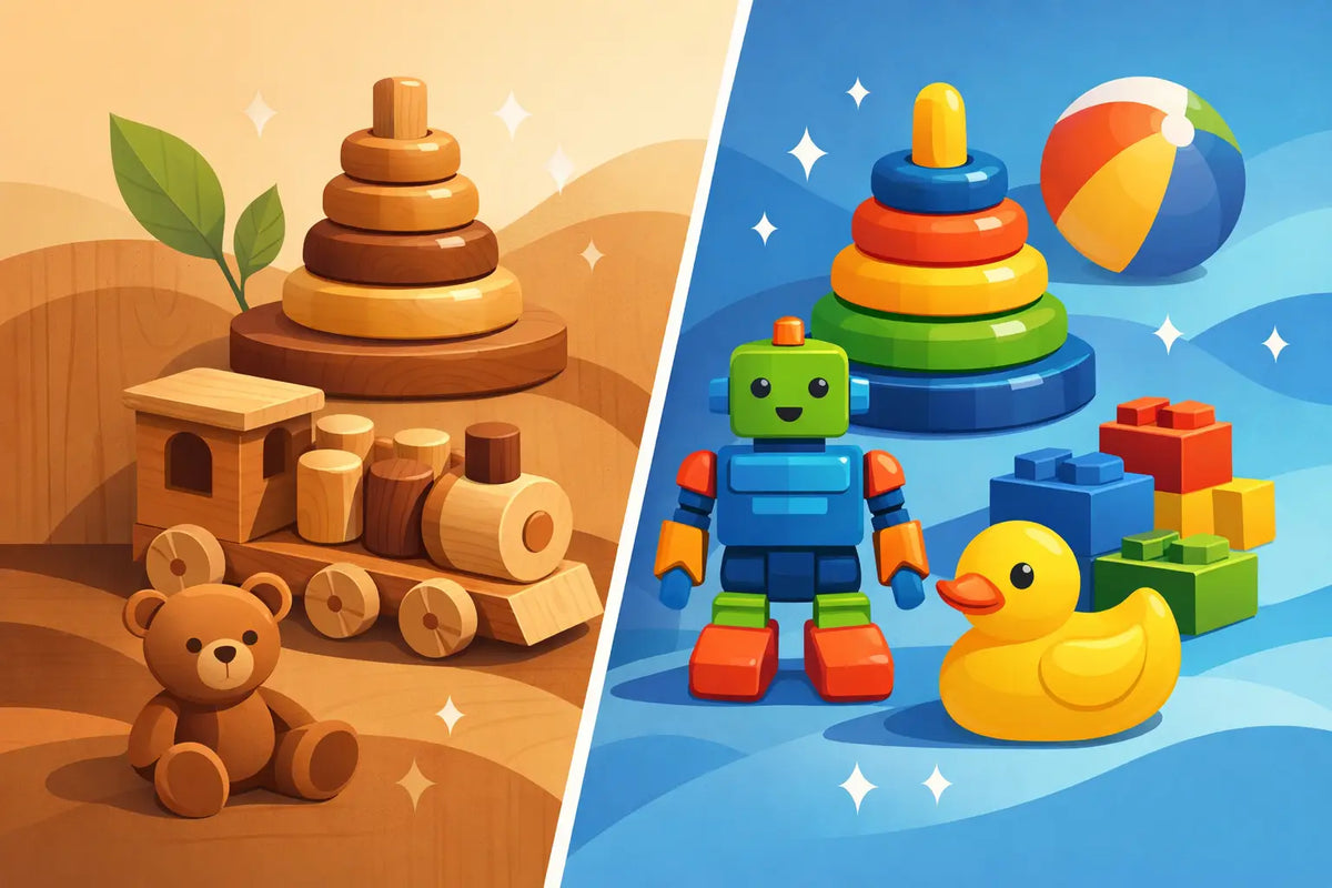 Wooden Versus Plastic Toys: What Lasts Longer?