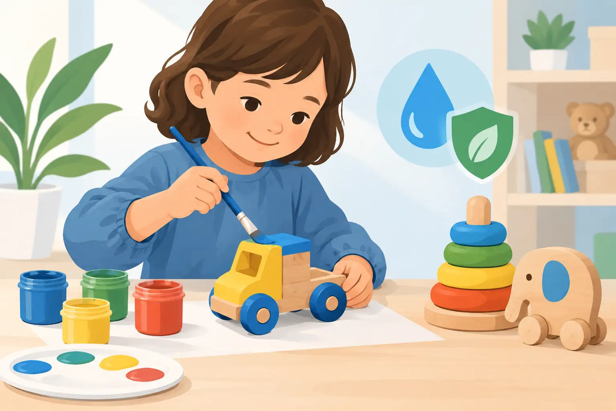 Are Water-Based Paints Safe for Children’s Toys?