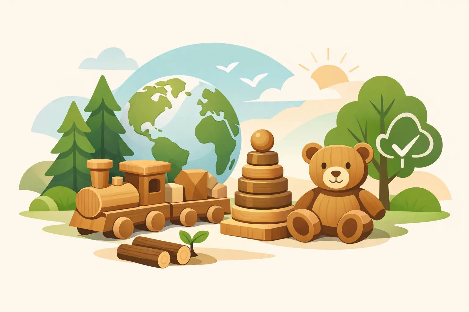 Why Choose FSC Wood for Children’s Toys?