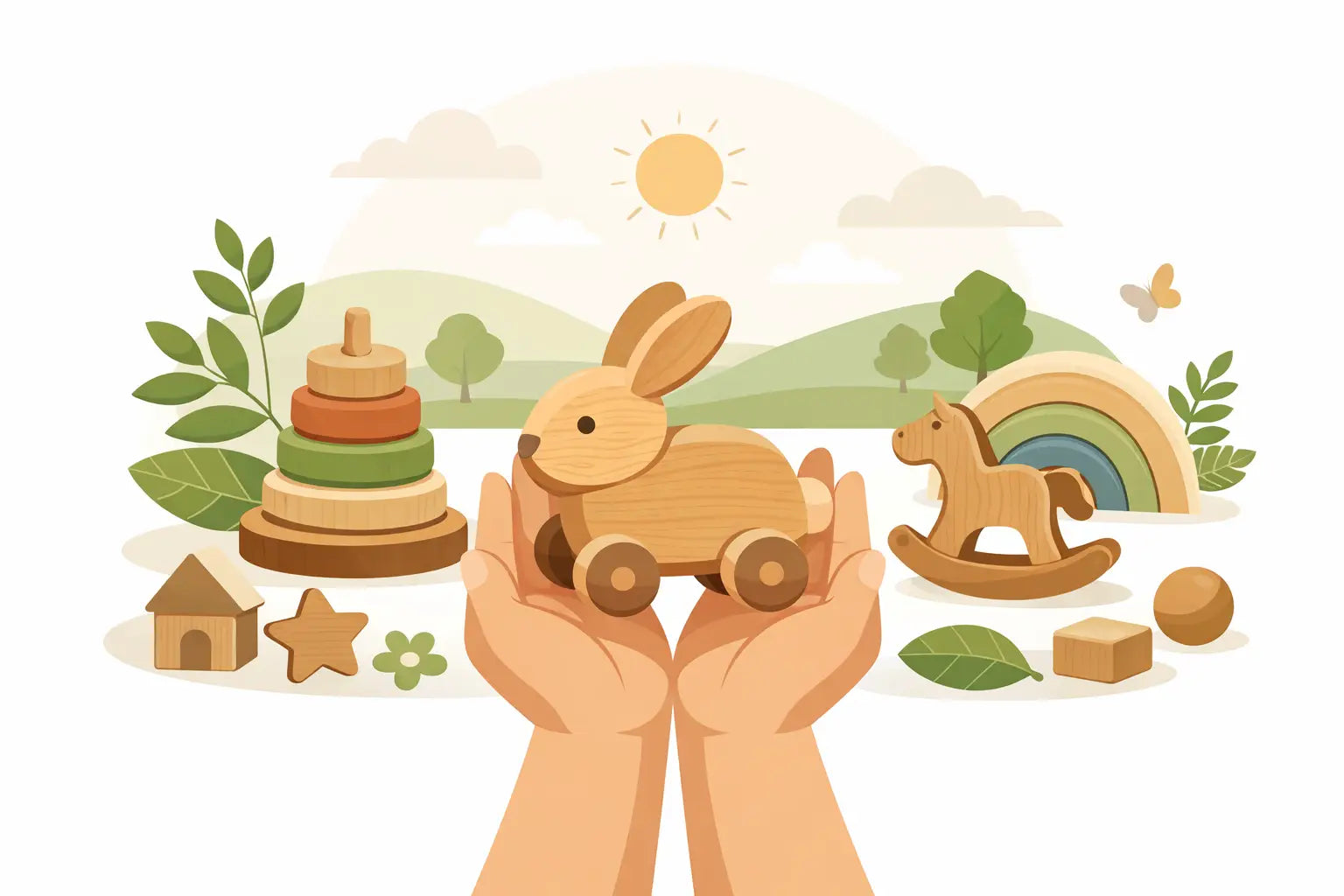How to Choose Non Toxic Wooden Toys Safely